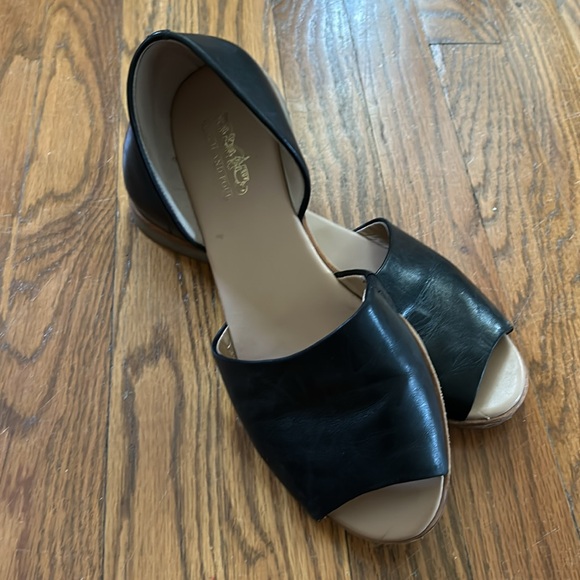 Coach and Four flat sandals, black - Picture 3 of 7